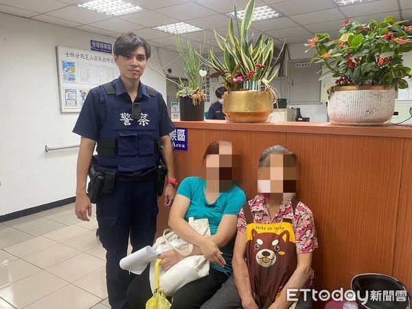 ▲▼  士林分局芝山岩派出所巡佐嚴榮光與警員黃稟貴           。（圖／記者黃宥寧攝）