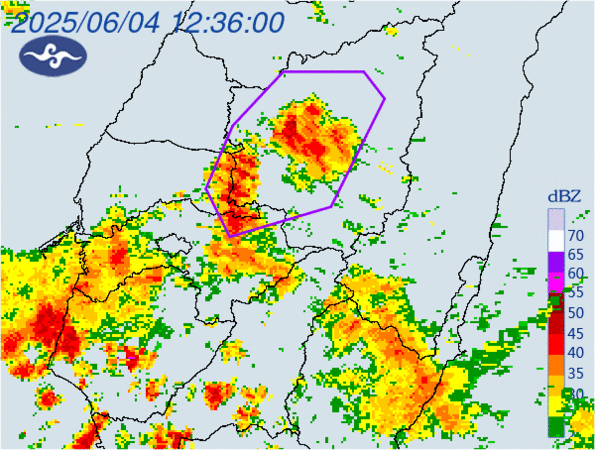 ▲▼大雷雨。（圖／氣象署）