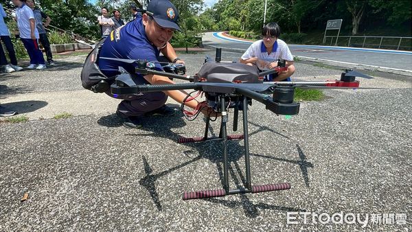 ▲科技救災新視野！基隆消防x基商航電合作。（圖／記者郭世賢翻攝）