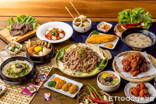 ▲▼兩班家韓式餐飲集團今年全新推出韓式料理品牌「高麗園PLUS」，首店正式落腳高雄夢時代購物中心B1。（圖／高麗園PLUS提供）