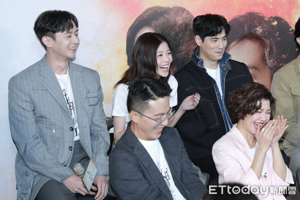 ▲▼《我們與惡的距離II》平訪-周渝民，于子育，張軒睿，詹子萱。（圖／記者周宸亘攝）