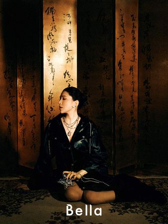 ▲許瑋甯爆懷孕後，首次登上雜誌封面。（圖／Bella儂儂提供）