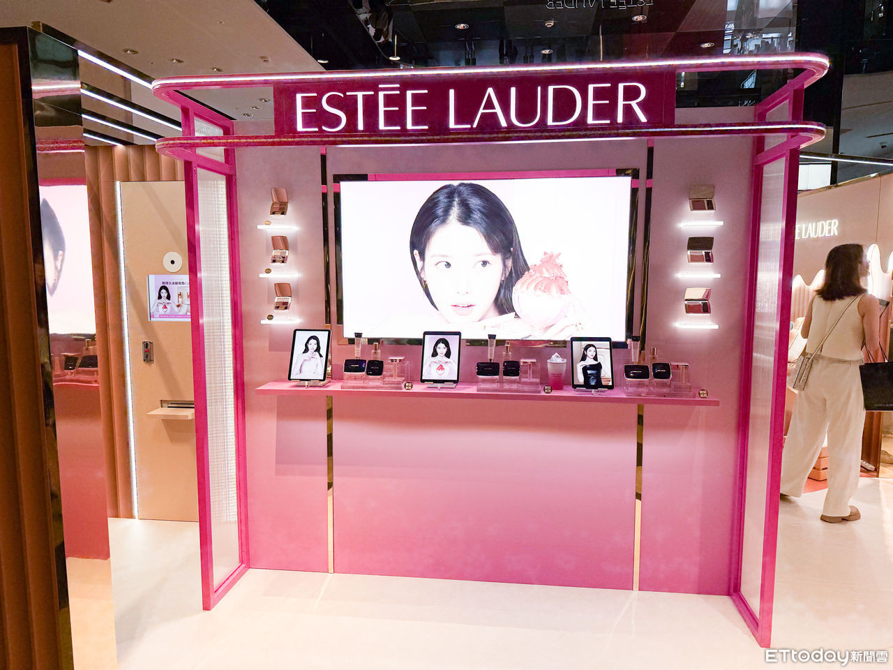 雅詩蘭黛,Nespresso,ETUDE,彩妝,氣墊粉餅,快閃店,。（圖／記者李薇攝、品牌提供）