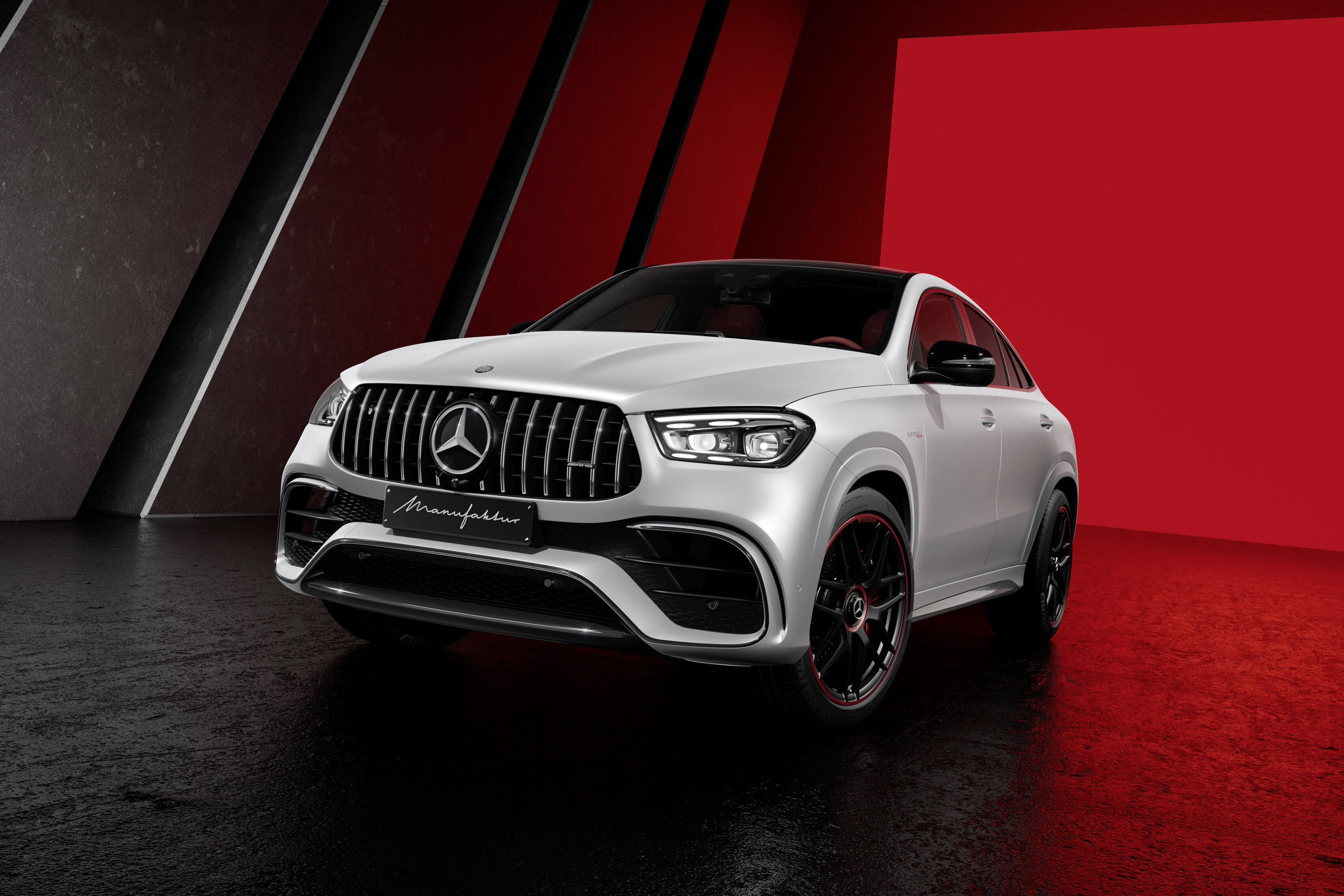 ▲賓士AMG GLE／GLS MANUFAKTUR Arctic Silver Edition特仕版。（圖／翻攝自Mercedes-Benz）
