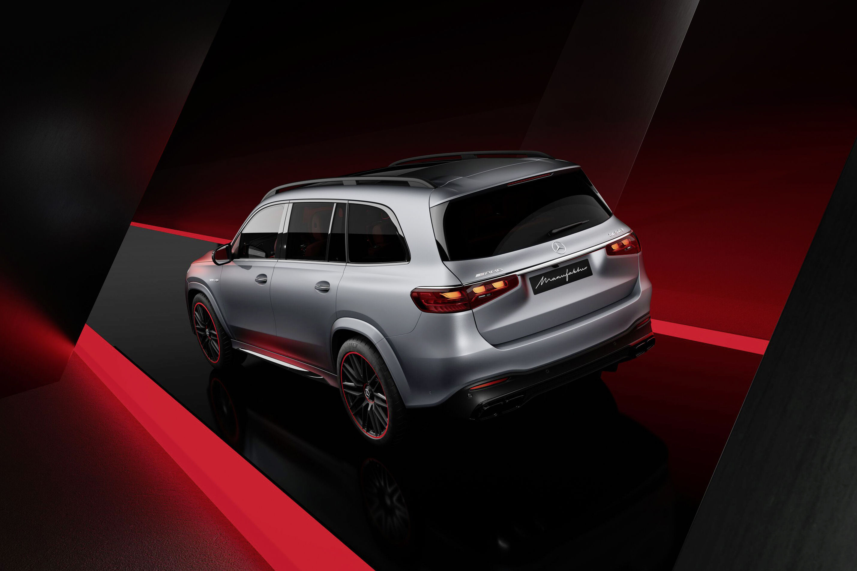 ▲賓士AMG GLE／GLS MANUFAKTUR Arctic Silver Edition特仕版。（圖／翻攝自Mercedes-Benz）