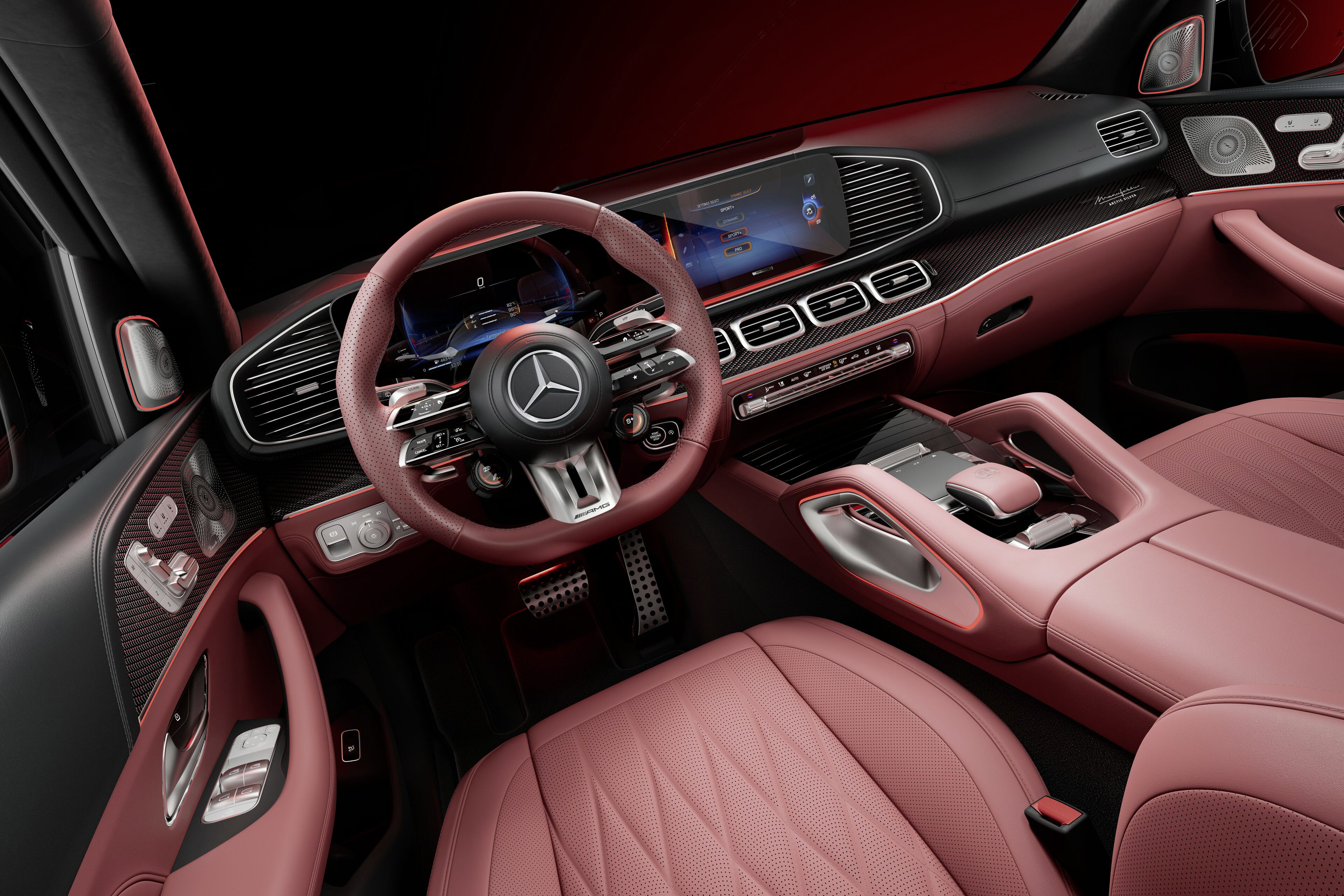 ▲賓士AMG GLE／GLS MANUFAKTUR Arctic Silver Edition特仕版。（圖／翻攝自Mercedes-Benz）
