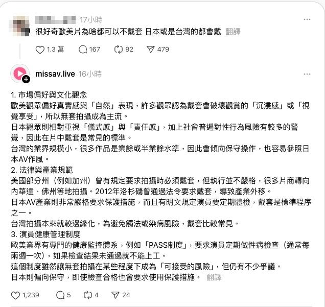 ▲▼吳夢夢解答拍片帶套問題。（圖／翻攝IG）