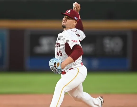 ▲樂天桃猿洋將威能帝。（圖／樂天桃猿提供）