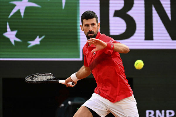 ▲▼38歲喬科維奇挺進法網男單4強。（圖／達志影像／美聯社）