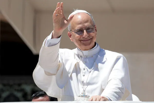 ▲▼教宗良十四世（Pope Leo XIV）。（圖／路透）