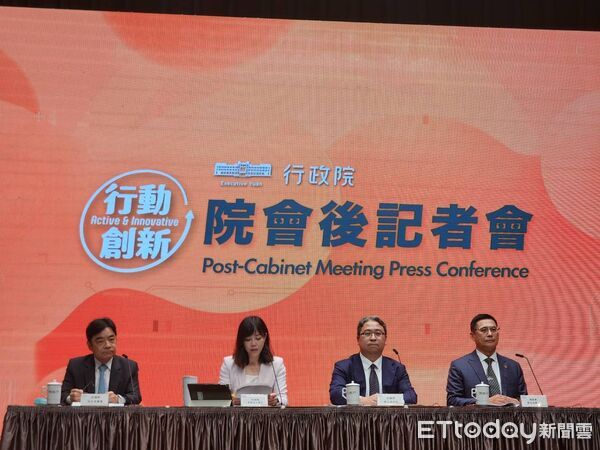 ▲▼行政院會記者會。（圖／記者陳家祥攝）