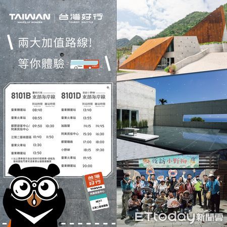 ▲▼全新亮點路線「串接「都歷園區」及「江賢二藝術園區」。（圖／東管處提供，下同）