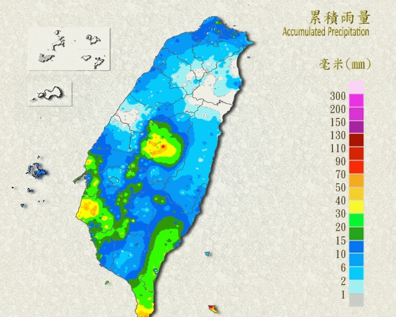 典型梅雨下到發紅！11縣市豪大雨特報「8級強風齊發」
