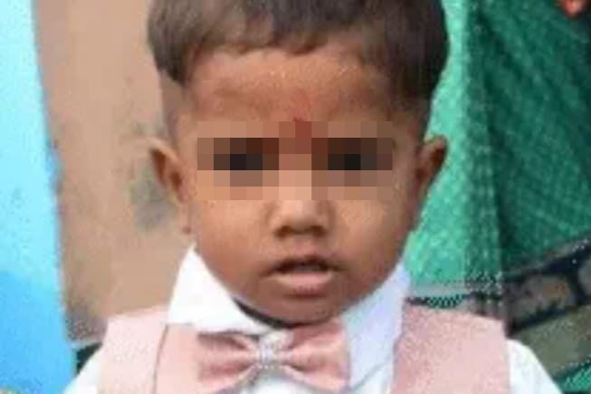 2歲弟家門口玩耍「斧頭飛來」砍頸亡！　爸爸喊：為了趕猴子