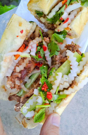 ▲▼小辣椒越南麵包。（圖／部落客NINI AND BLUE 玩樂食記授權提供）