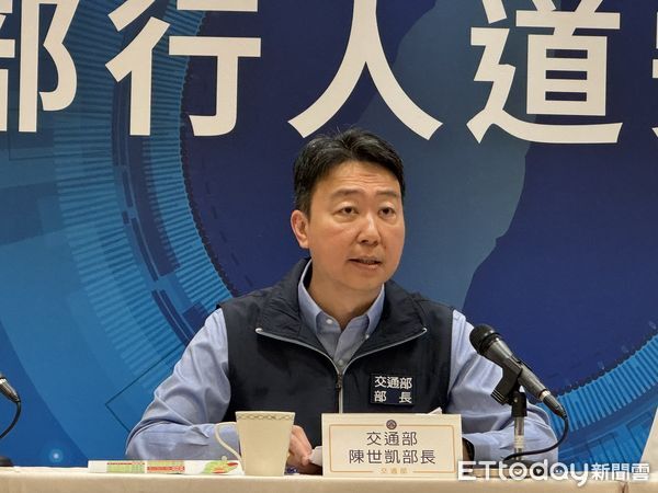 ▲▼交通部長陳世凱主持道安記者會。（圖／記者李姿慧攝）