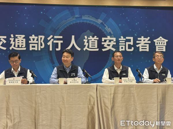 ▲▼交通部長陳世凱主持道安記者會。（圖／記者李姿慧攝）