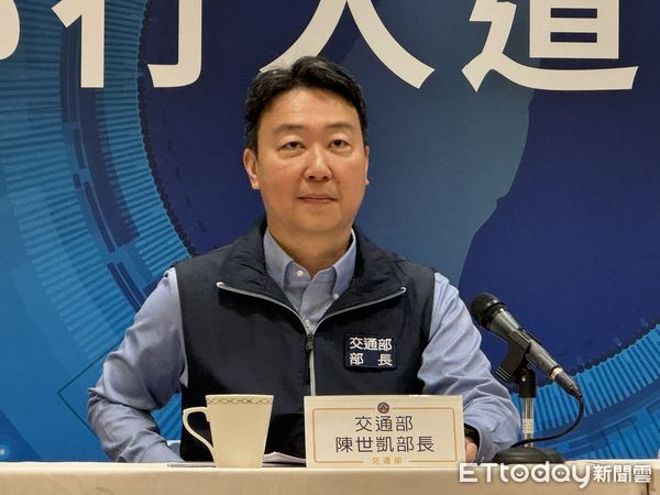 ▲▼交通部長陳世凱主持道安記者會。（圖／記者李姿慧攝）