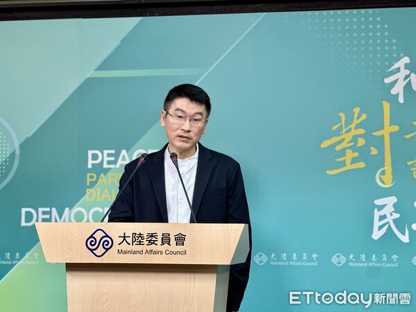 ▲▼陸委會副主委、發言人梁文傑。（圖／記者蔡紹堅攝）