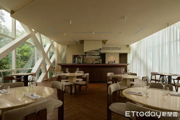 ▲北美館2家新餐廳明開幕，「Bonami法式小館」與「Rolling Dough咖啡廳」。（圖／湘樂餐飲集團提供）