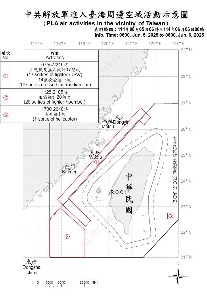 ▲▼最新中共解放軍軍事動態。（圖／國防部提供）