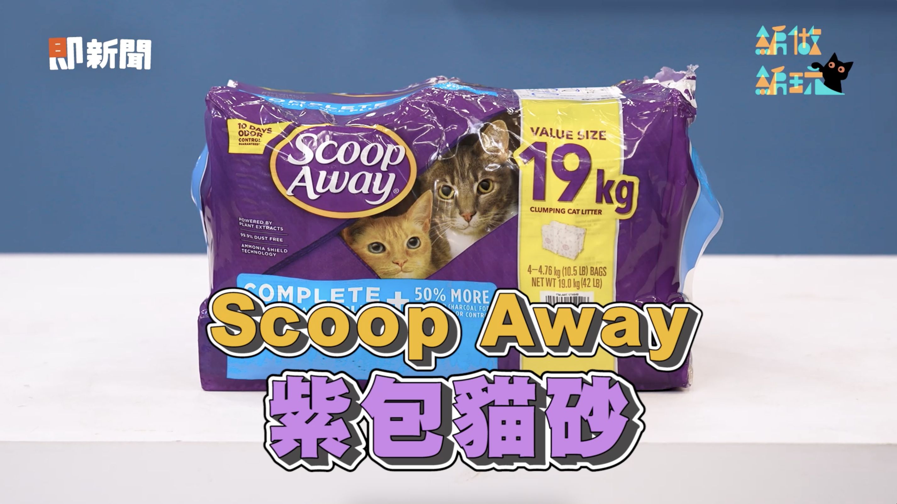 ▲▼Scoop Away,紫包,貓砂,實測,鏟屎,貓奴,送養,貓咪,公益,療癒。（圖／即新聞）