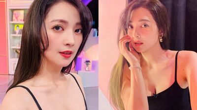阿喜穿緊身洋裝錄影激辣　「一轉側面S曲線」全看光