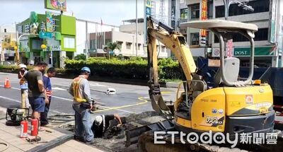 台南永康瓦斯管線漏整晚!警消急封路 歷經20小時終修復