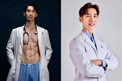 型男醫師脫掉白袍「6塊肌、人魚線」大放送!養眼畫面千網狂讚