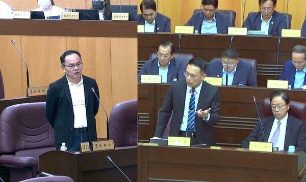 ▲桃園市議員吳嘉和要求市府控管美豬美牛流向