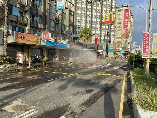▲▼台南永康瓦斯外洩。（圖／翻攝臉書／永康分局）
