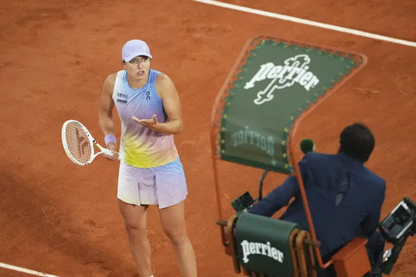 ▲波蘭前球后、4屆法網冠軍斯威雅蒂（Iga Swiatek）。（圖／達志影像／美聯社）