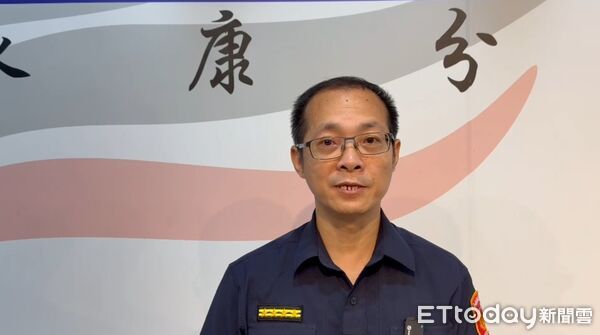 ▲台南永康區永安路與105巷口6日早上發生一起多車追撞事故。（記者林東良翻攝，下同）