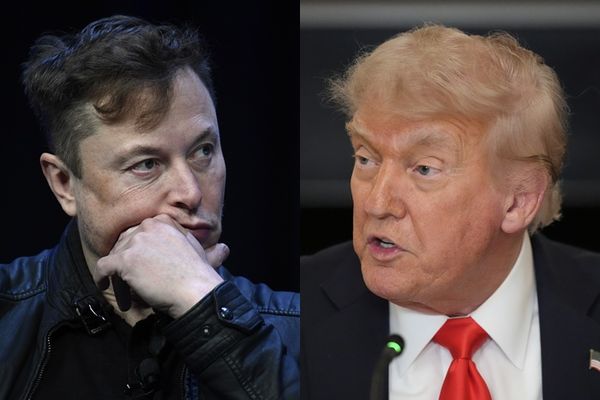 ▲▼特斯拉執行長馬斯克、美國總統川普。（組圖／達志影像／美聯社）