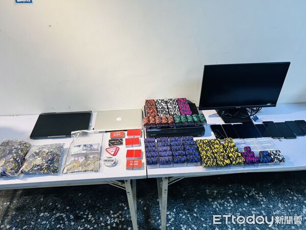 ▲大學校園週邊經營德州撲克吸引大學生，嘉縣警持票逮21人。（圖／記者翁伊森翻攝，下同）