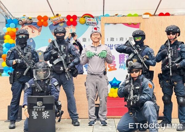 ▲▼台中市警察局「小小警察體驗營」今起10天報名，名額160人，中籤率%。（圖／警方提供，下同）