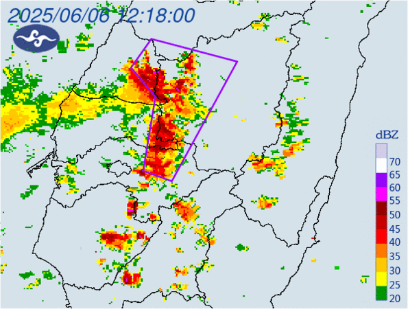 ▲▼大雷雨。（圖／氣象署）