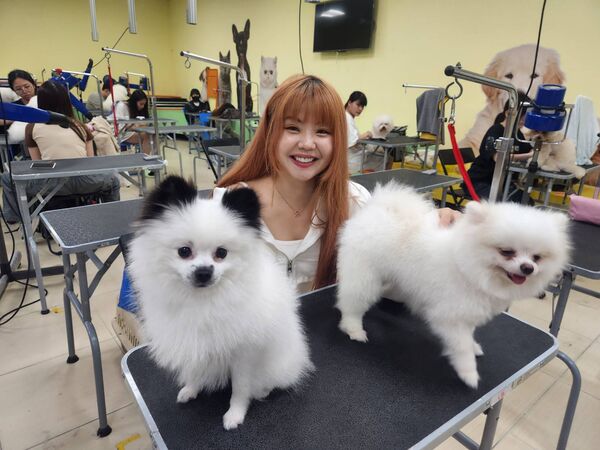 ▲比雄談到自己的成功之路。（圖／台北海大）