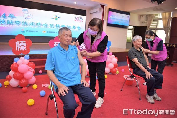 ▲花蓮縣政府召開帶狀疱疹疫苗接種記者會。（圖／花蓮縣政府提供，下同）