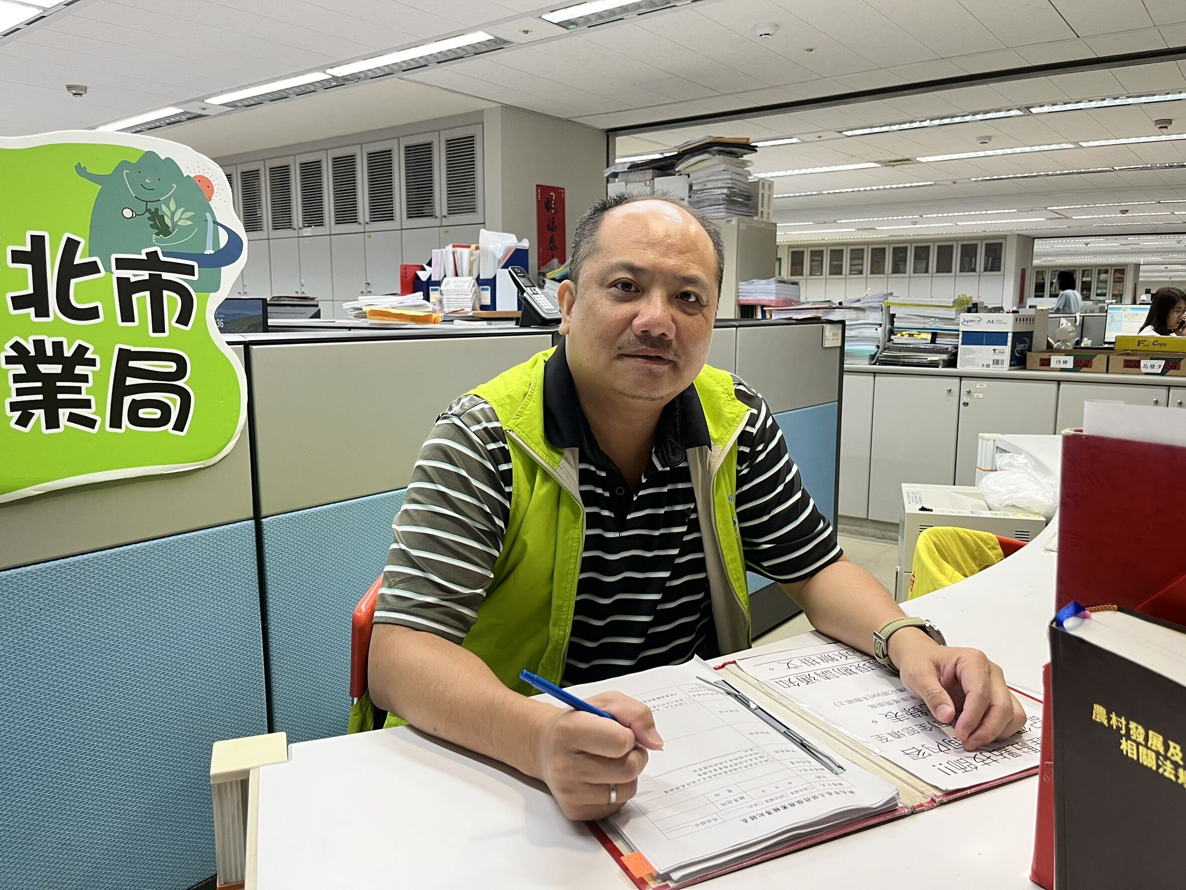 ▲新北水保技師陳盈男獲雙獎。（圖／新北市農業局提供）