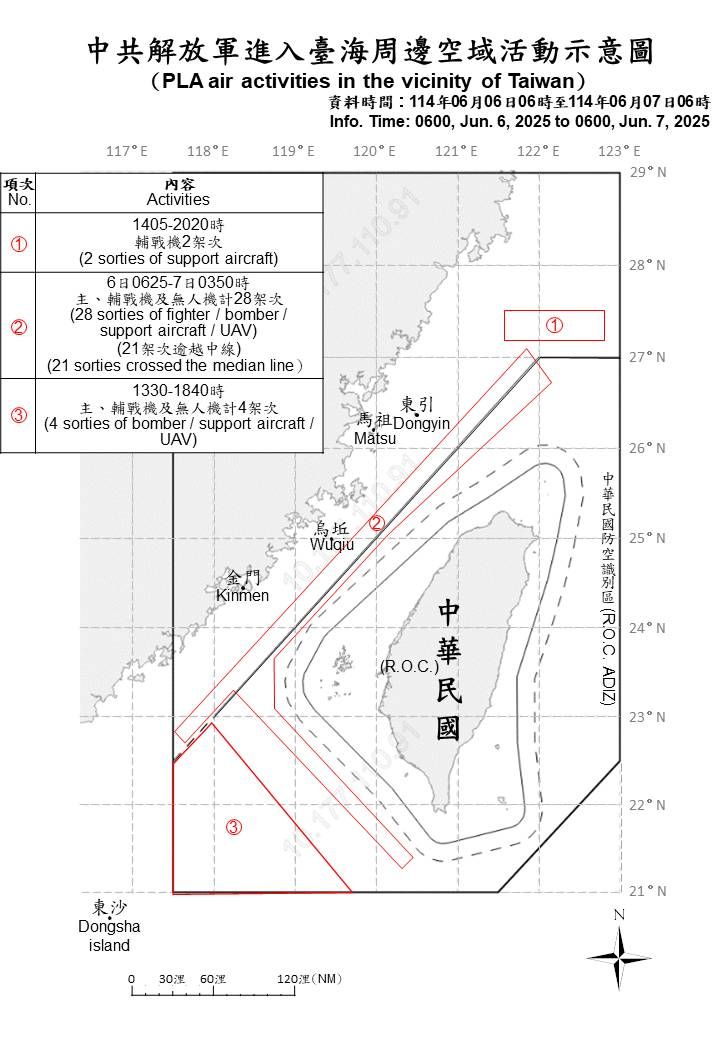 ▲▼共機動態。（圖／國防部提供）
