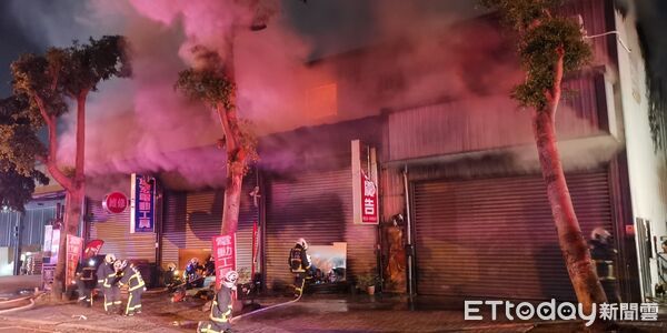 ▲▼台中工廠火警。（圖／記者鄧木卿翻攝）