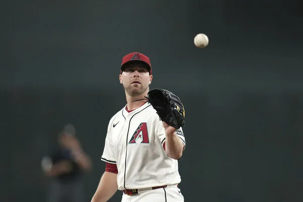 ▲亞利桑那響尾蛇隊投手柏恩斯。（圖／達志影像／美聯社）