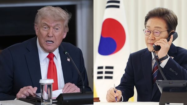 ▲▼美國總統川普、南韓總統李在明6日晚間通話20分鐘。（圖／達志影像／newscom）