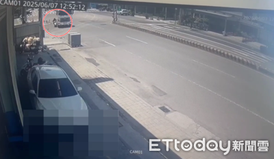 奪命瞬間曝光!混凝土車轉彎「視線死角」 騎士慘遭撞倒輾破頭亡