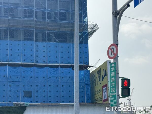 ▲承德路六段一處工地今日發生一起命案          。（示意圖／突發中心攝）