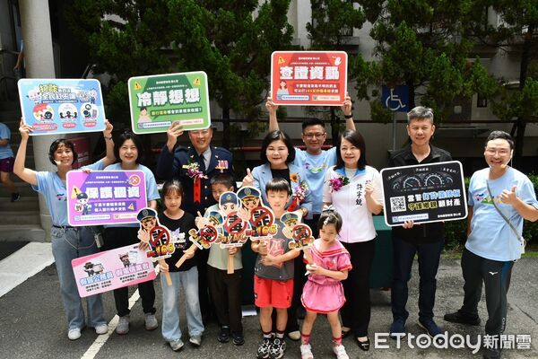▲雲林縣警察局今日舉辦「警察節慶祝活動暨家庭日」，首度開放局內園區辦理「Open House」園遊會。（圖／記者游瓊華翻攝）