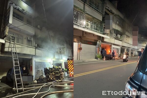 ▲▼台南新營火警。（圖／記者林東良翻攝）