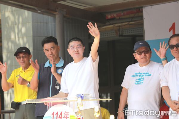 ▲基隆市運會3千選手齊聚 謝國樑籲享受運動樂趣。（圖／記者郭世賢翻攝）
