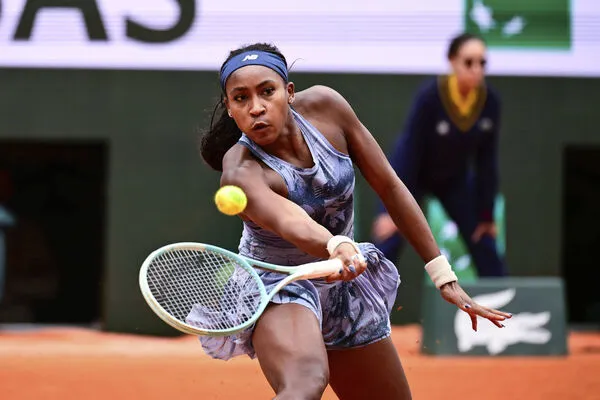 ▲▼法網女單決賽，世界第2美國好手高芙。（圖／達志影像／美聯社）